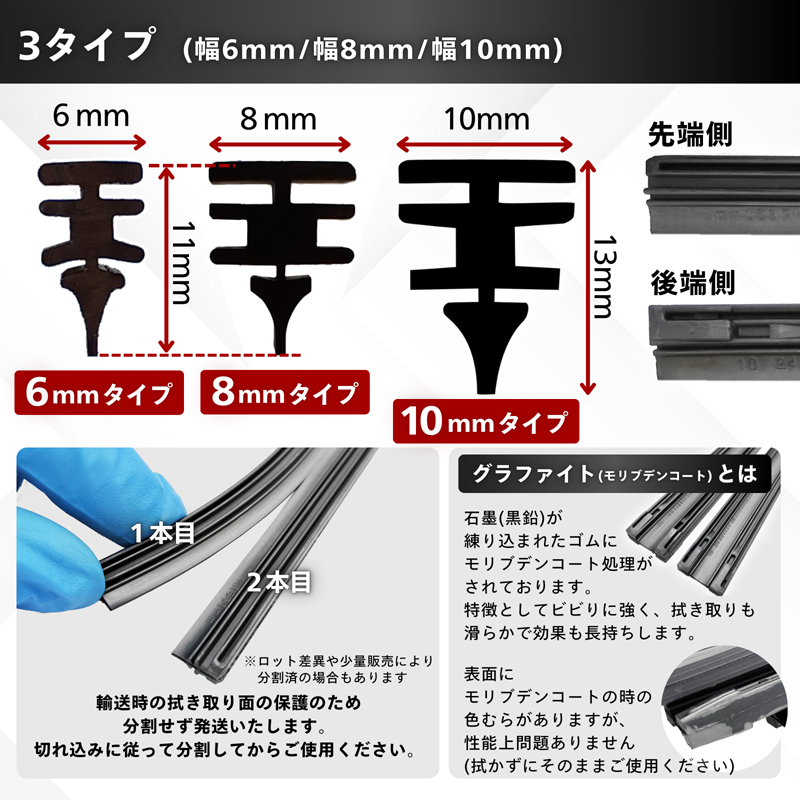 ワイパーゴム 画像